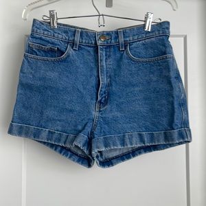 American Apparel Denim Shorts